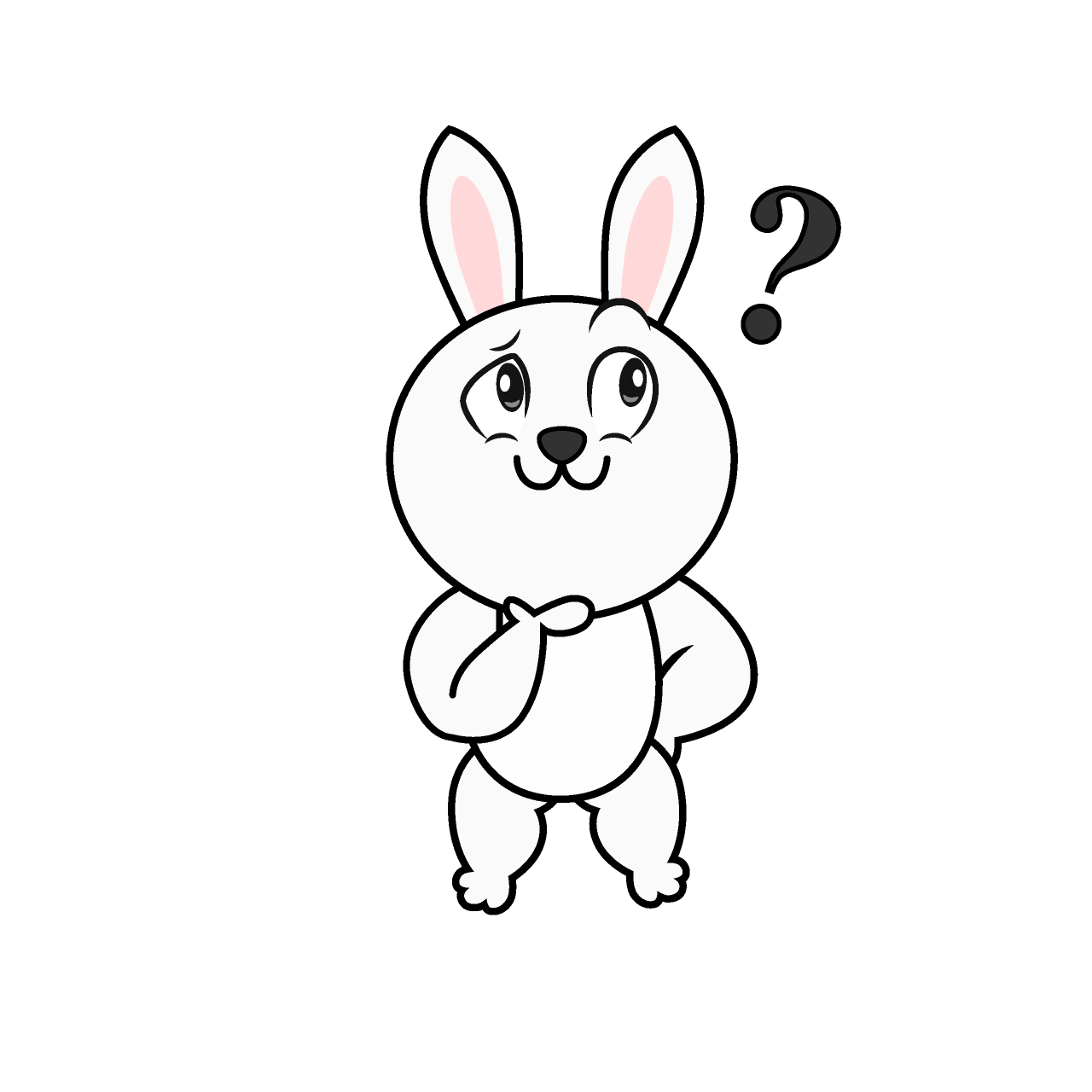 Thinking White Rabbit
