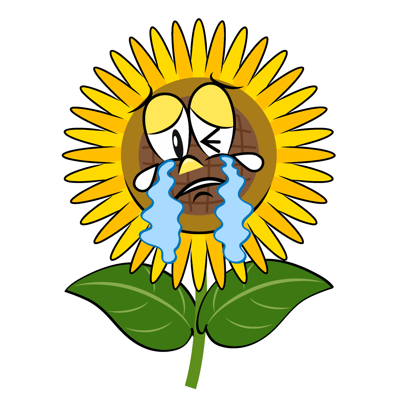Crying Sunflower