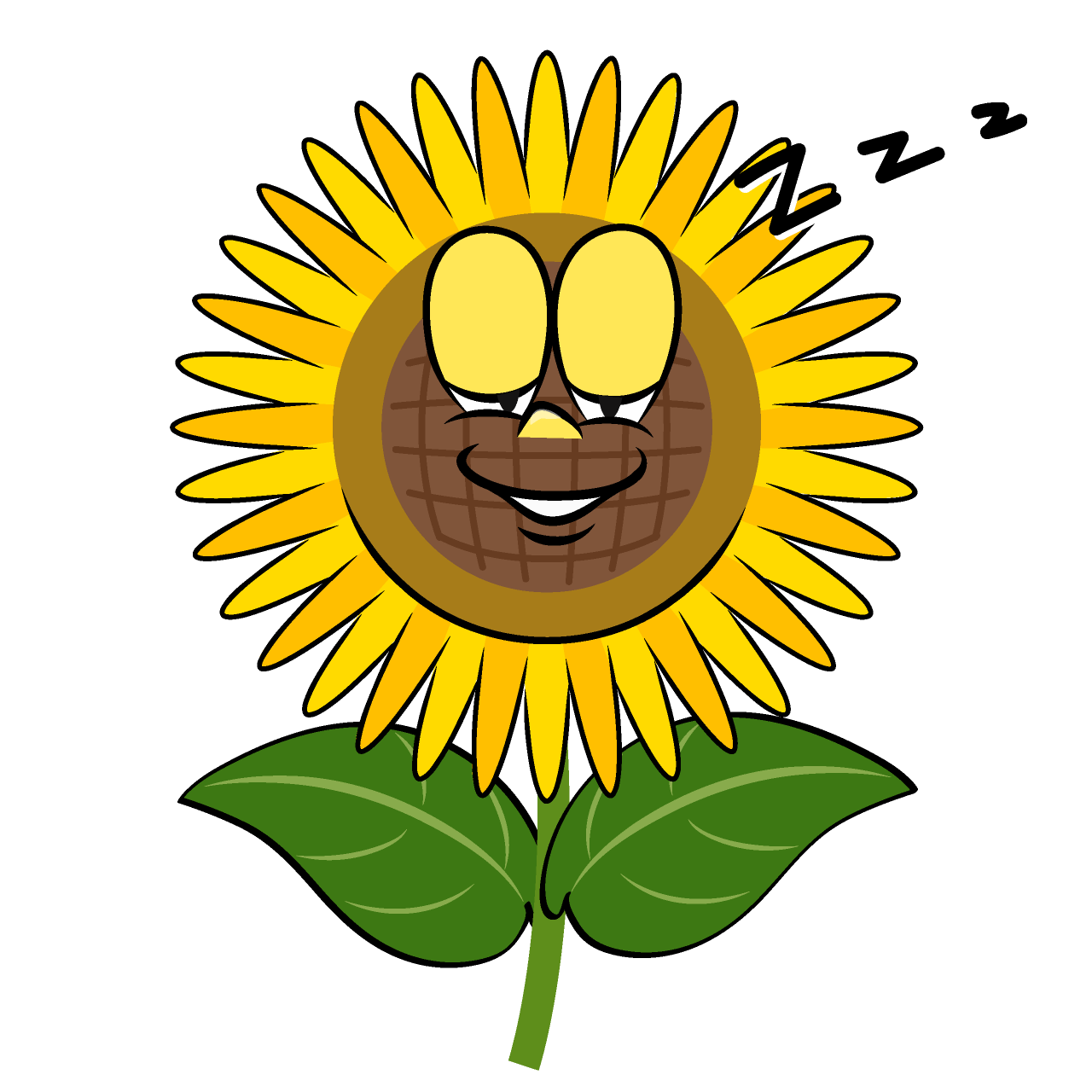 Sleeping Sunflower