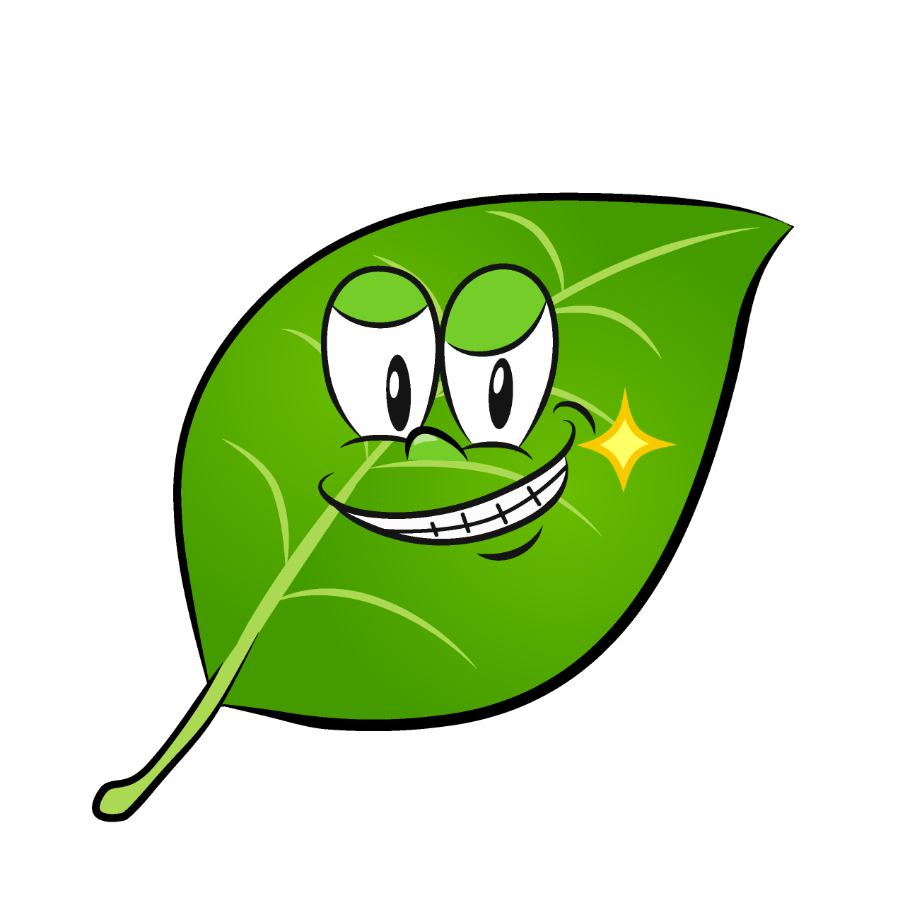 Hoja Sonriendo