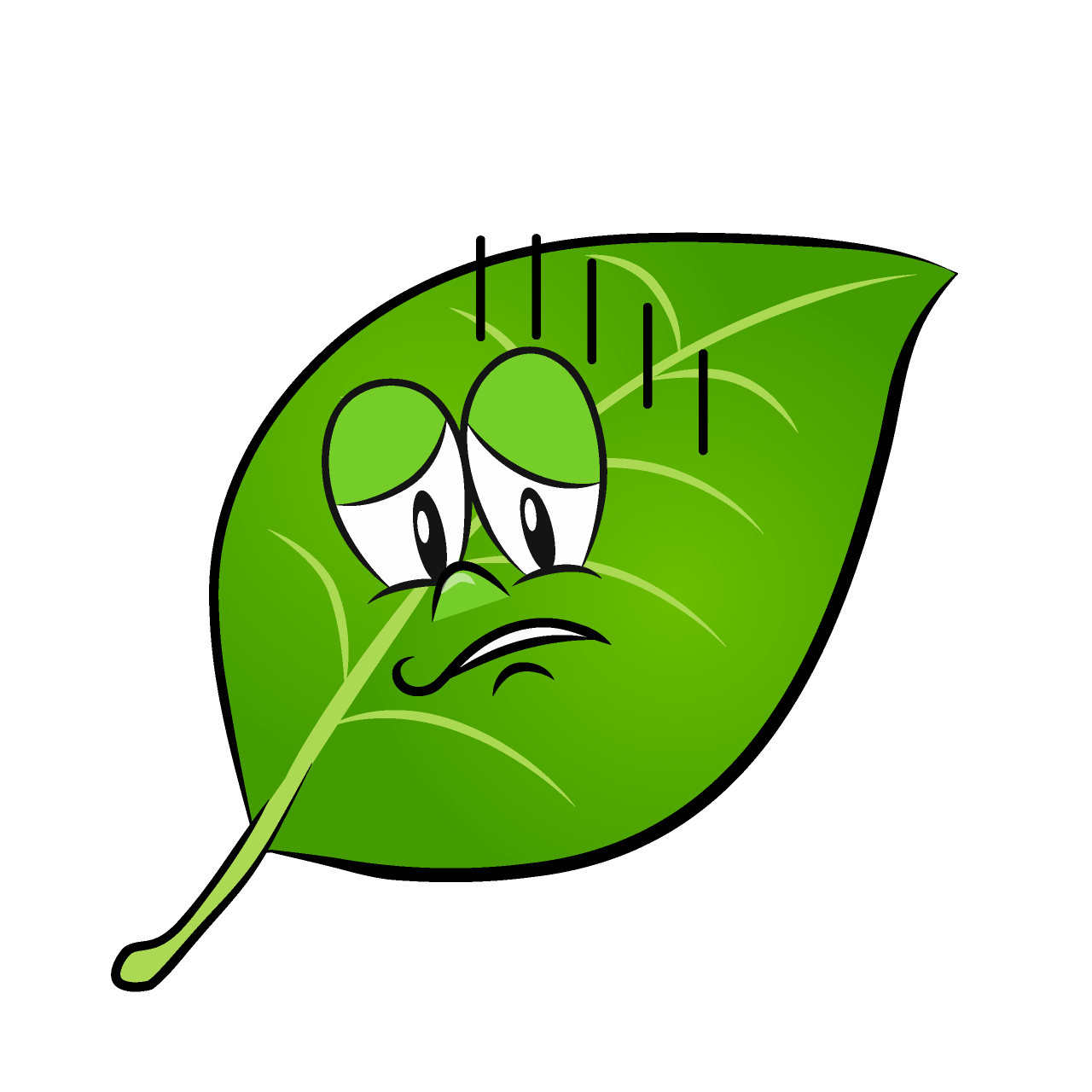 Hoja Deprimido