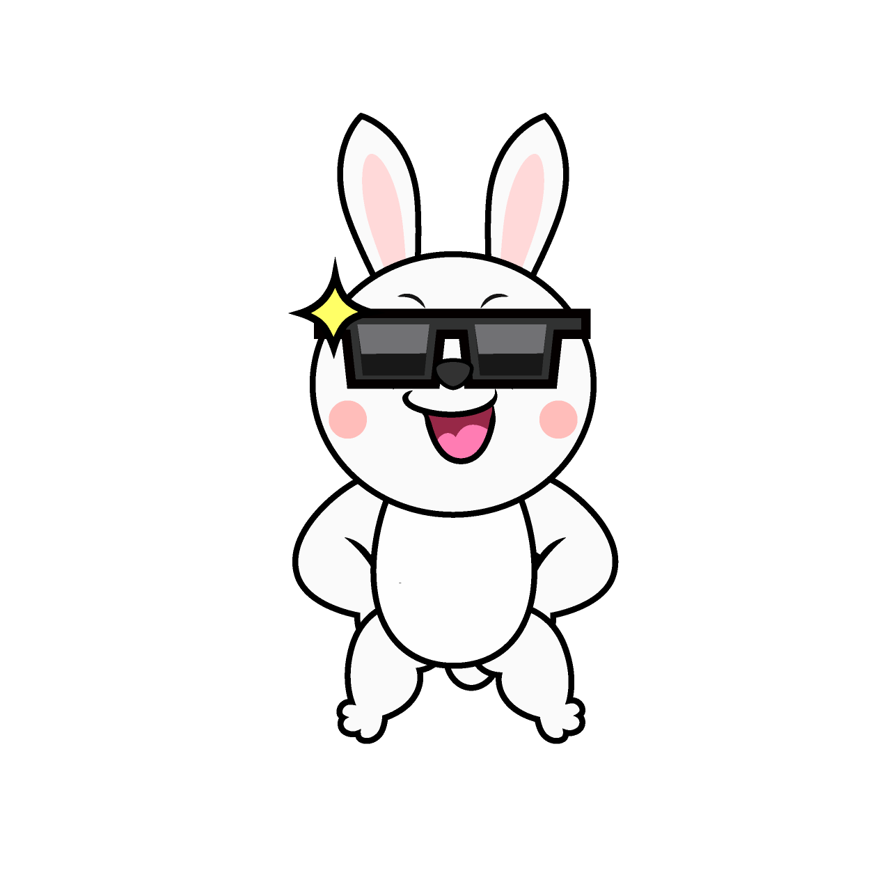 Cool White Rabbit