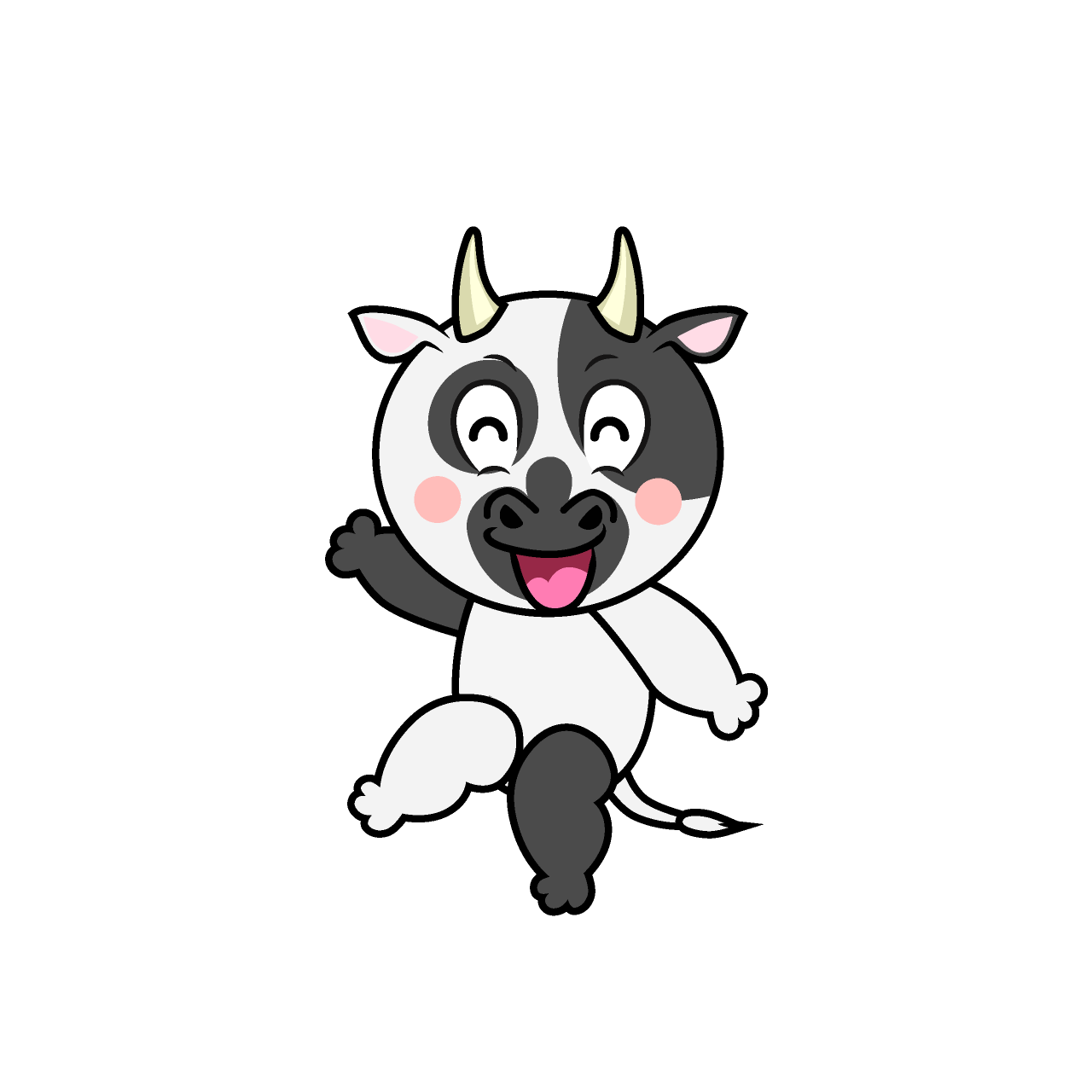Smiling Cow