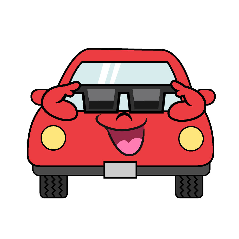 Car with Sunglasses