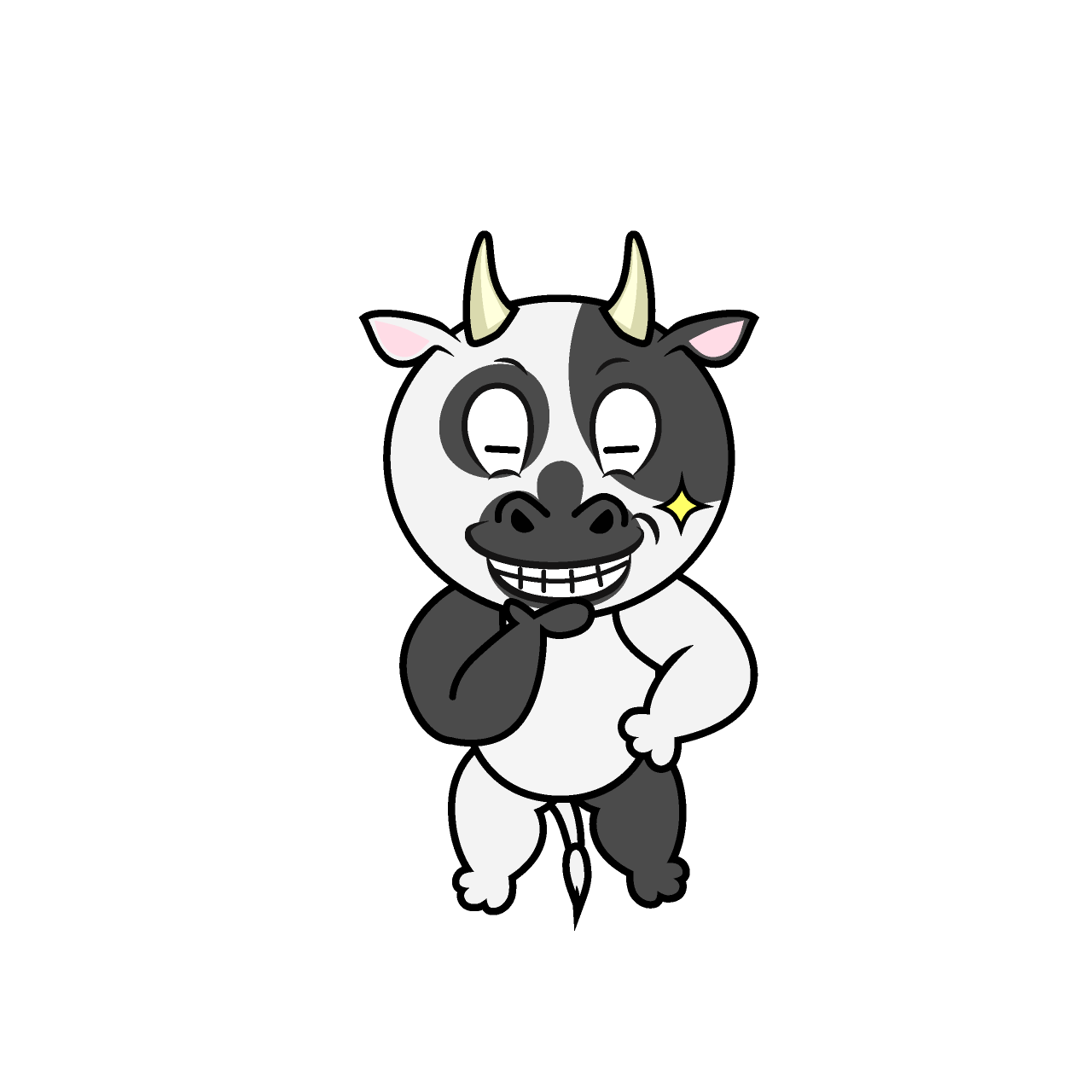 Grinning Cow