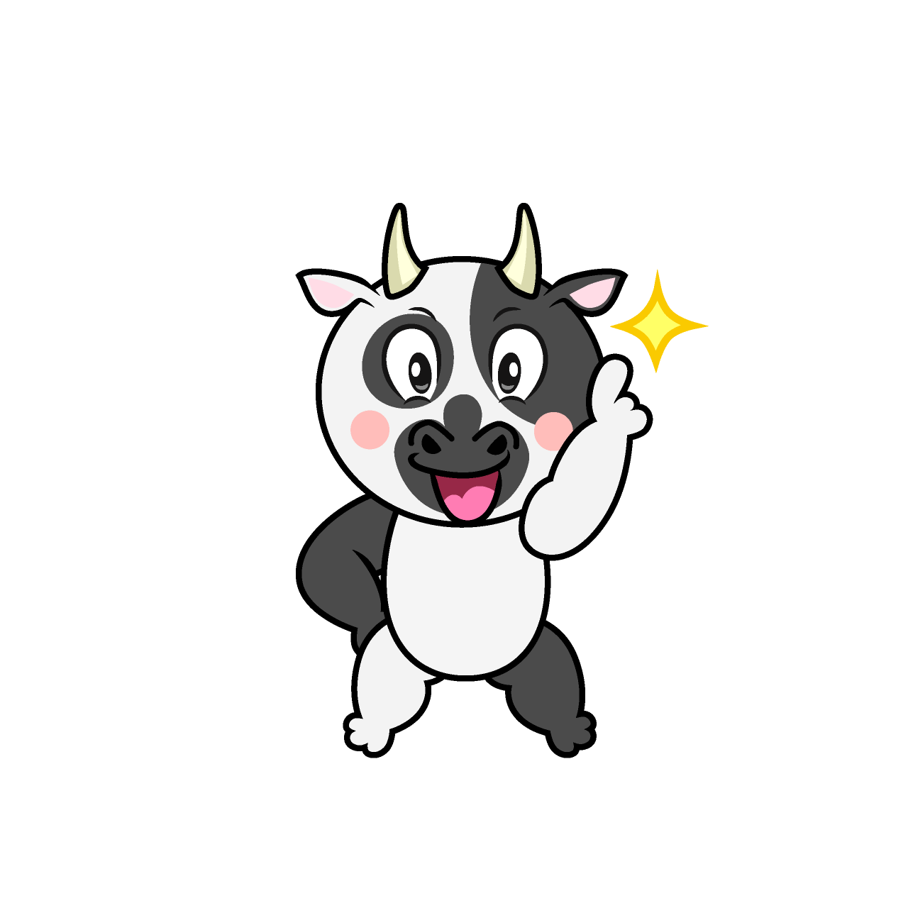 Posing Cow