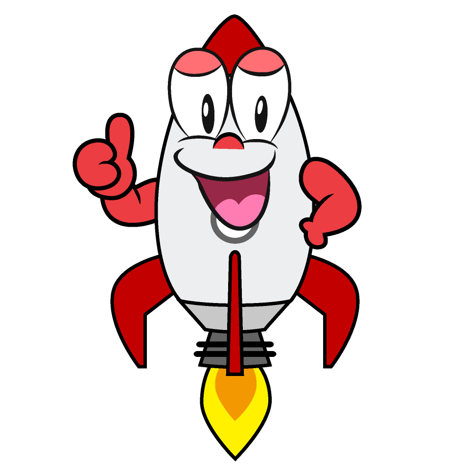 Thumbs up Rocket