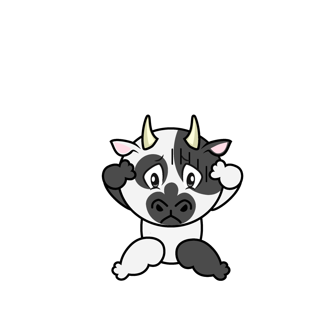 Depressed Cow