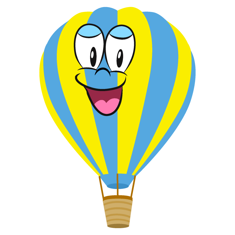 Smiling Hot Air Balloon