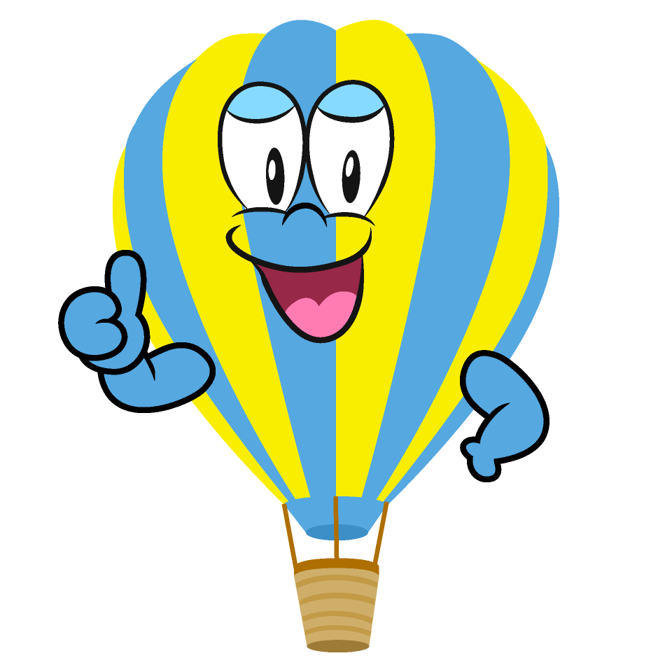 Thumbs up Hot Air Balloon