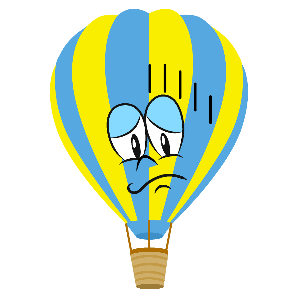 Depressed Hot Air Balloon