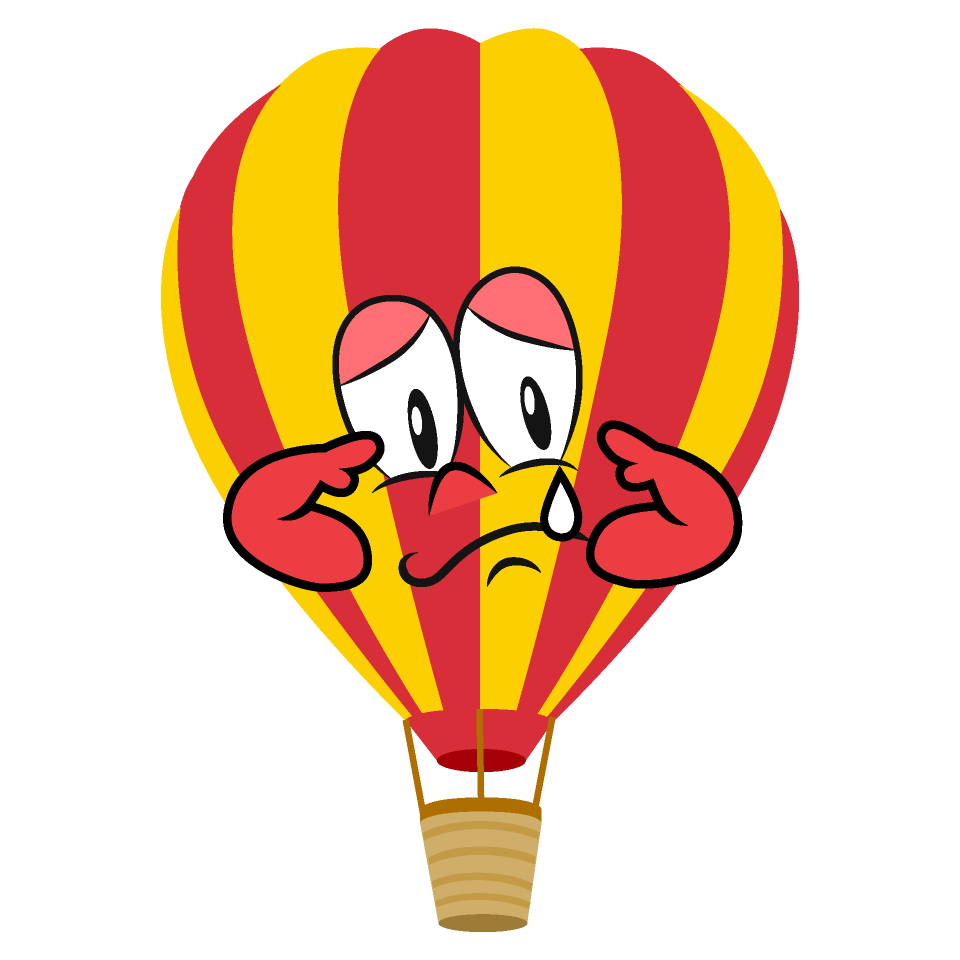 Sobbing Hot Air Balloon
