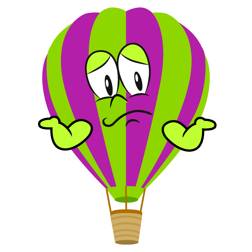 Troubled Hot Air Balloon