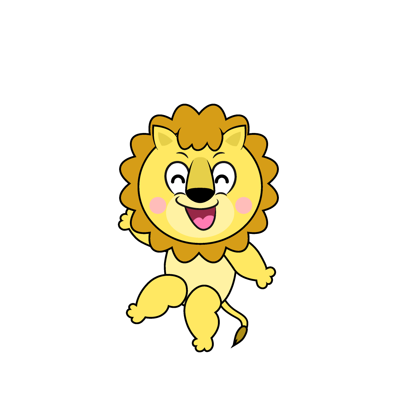 Smiling Lion