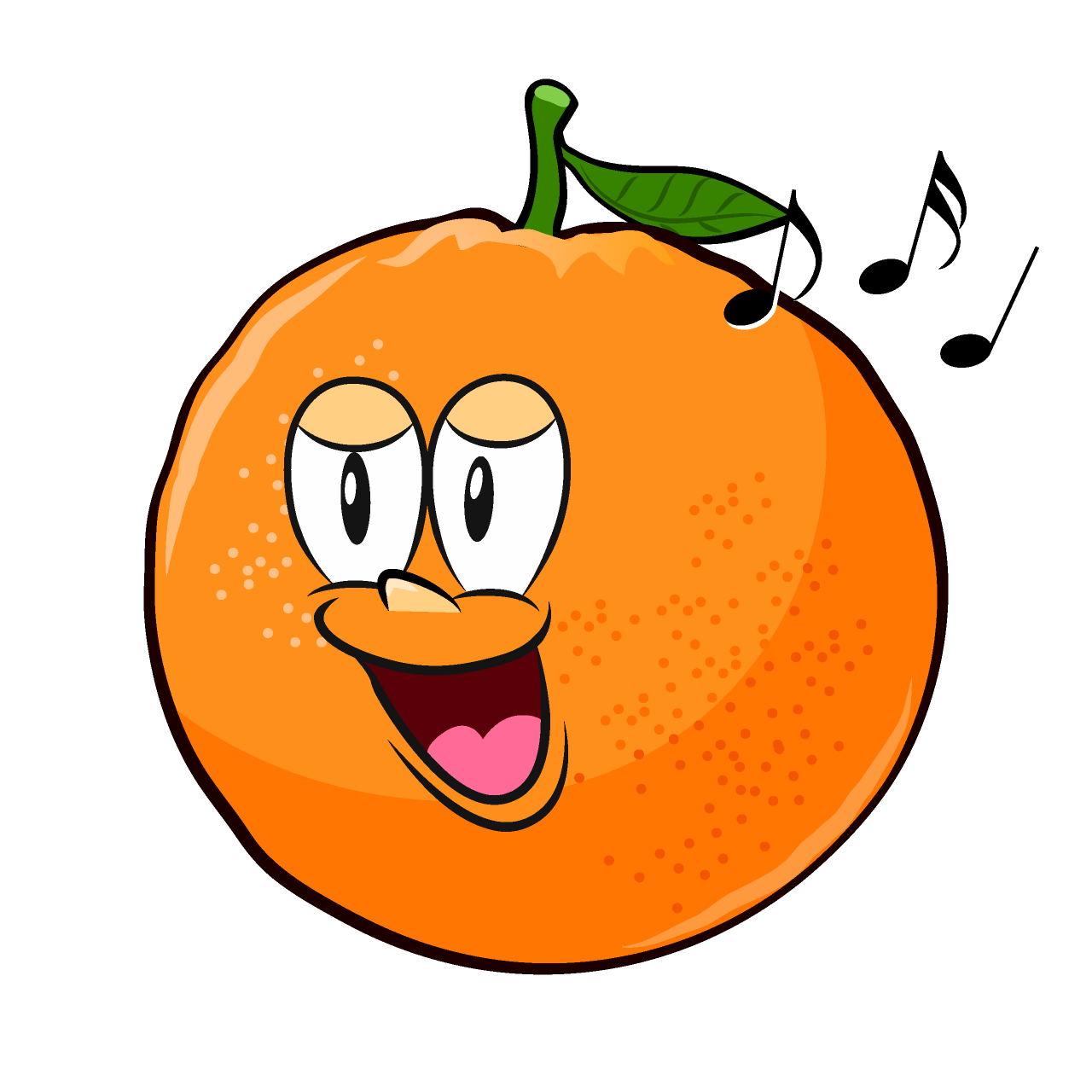 Singing Orange