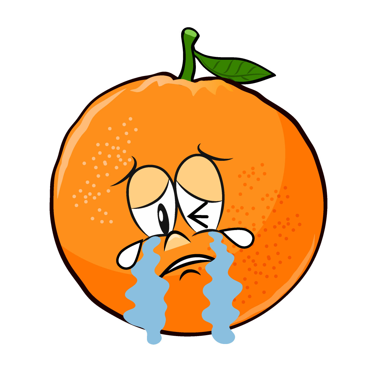 Crying Orange