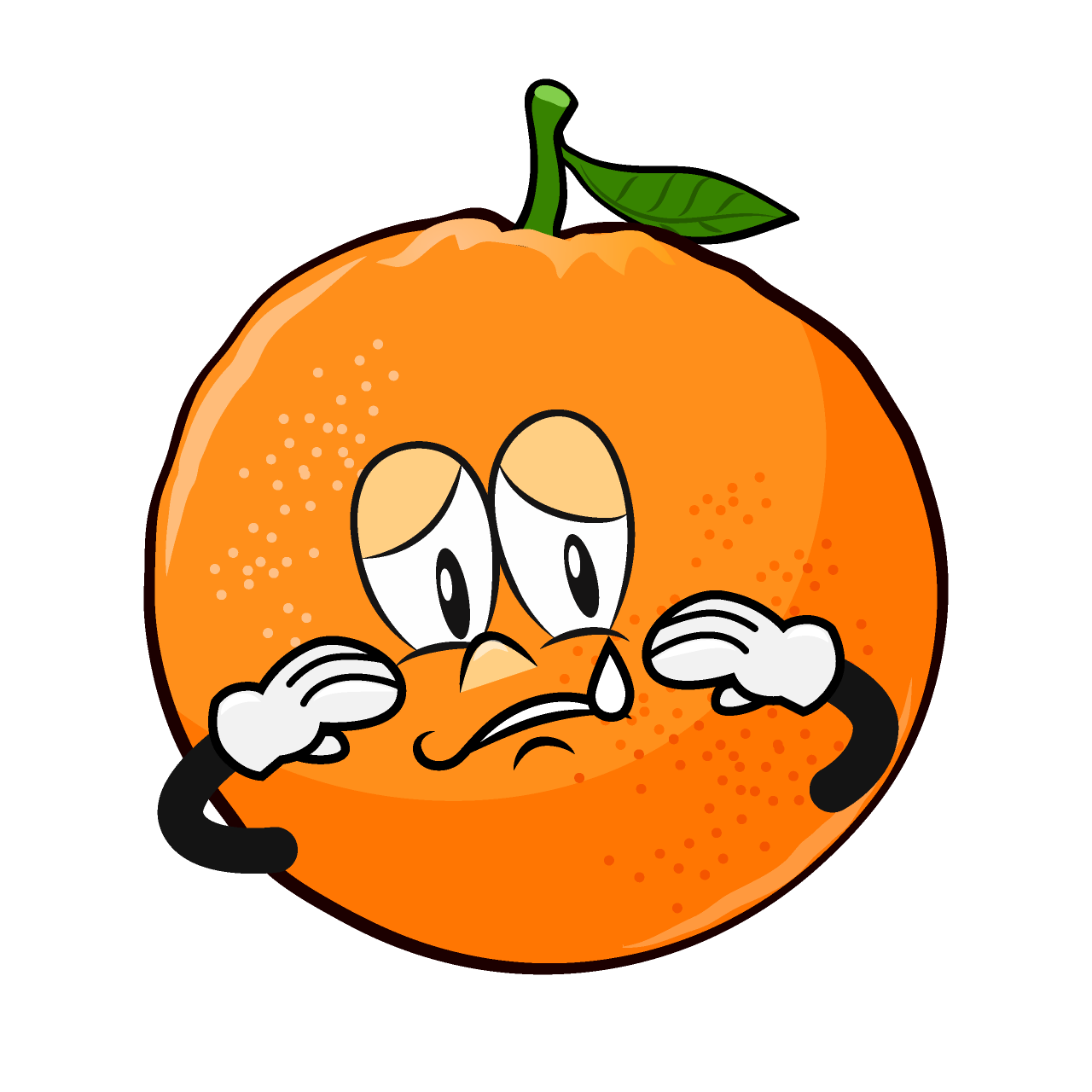 Sobbing Orange