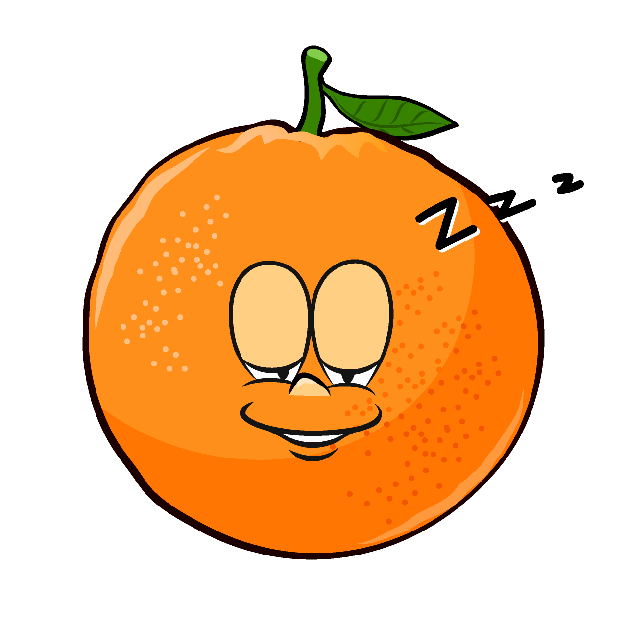 Sleeping Orange