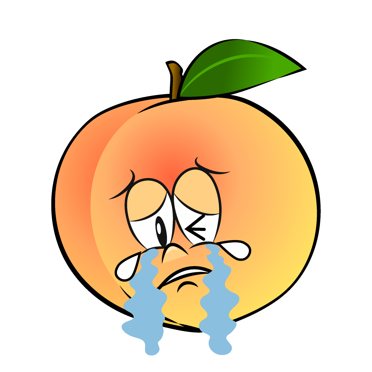 Crying Peach