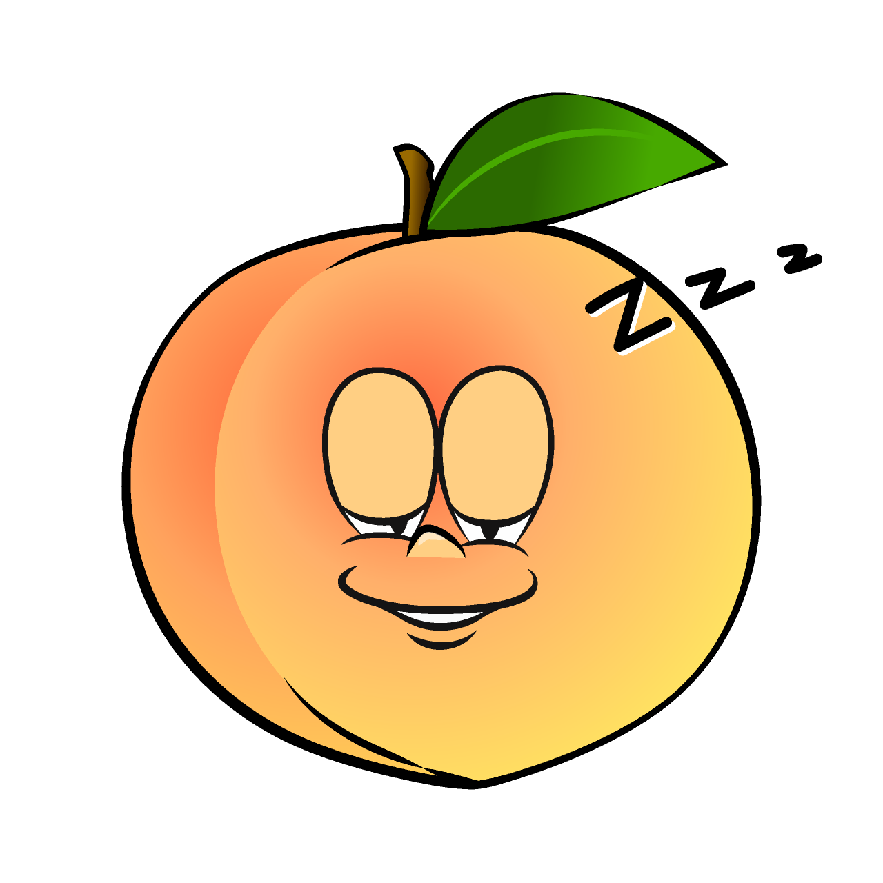 Sleeping Peach