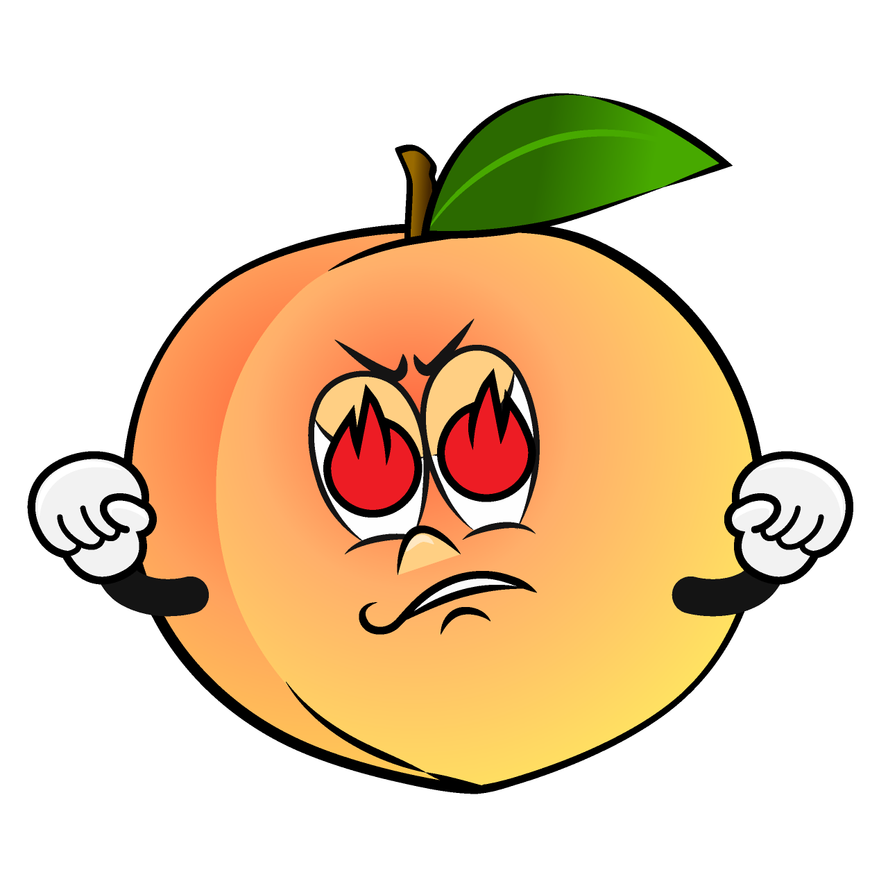 Burning Peach