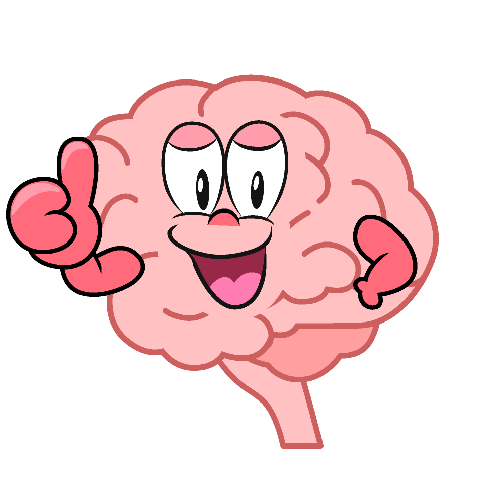 Thumbs up Brain