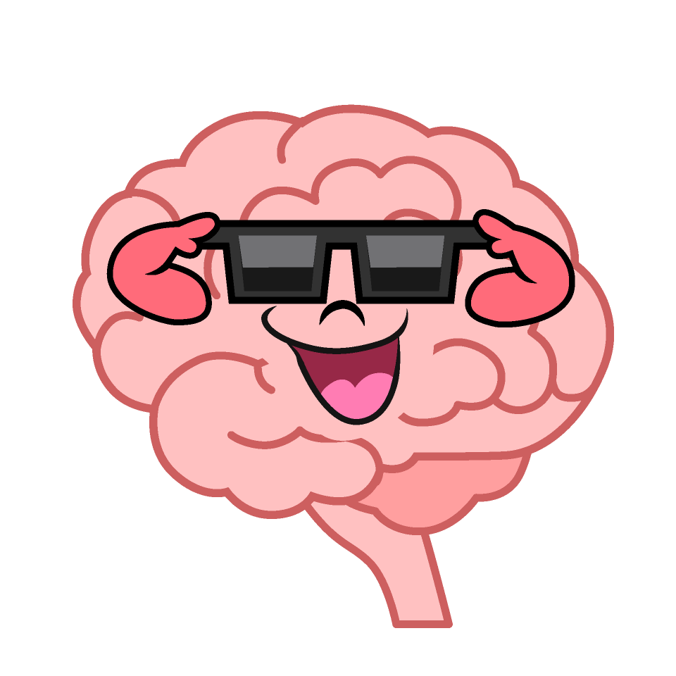 Brain with Sunglasses