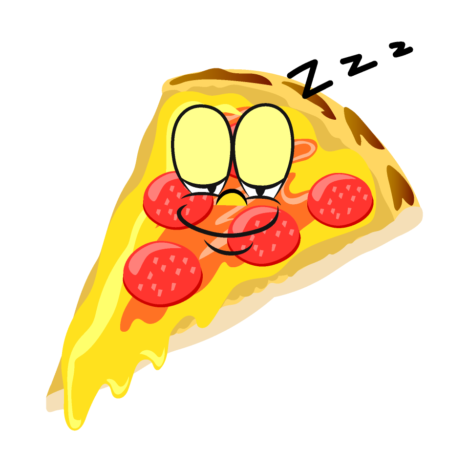 Sleeping Pizza