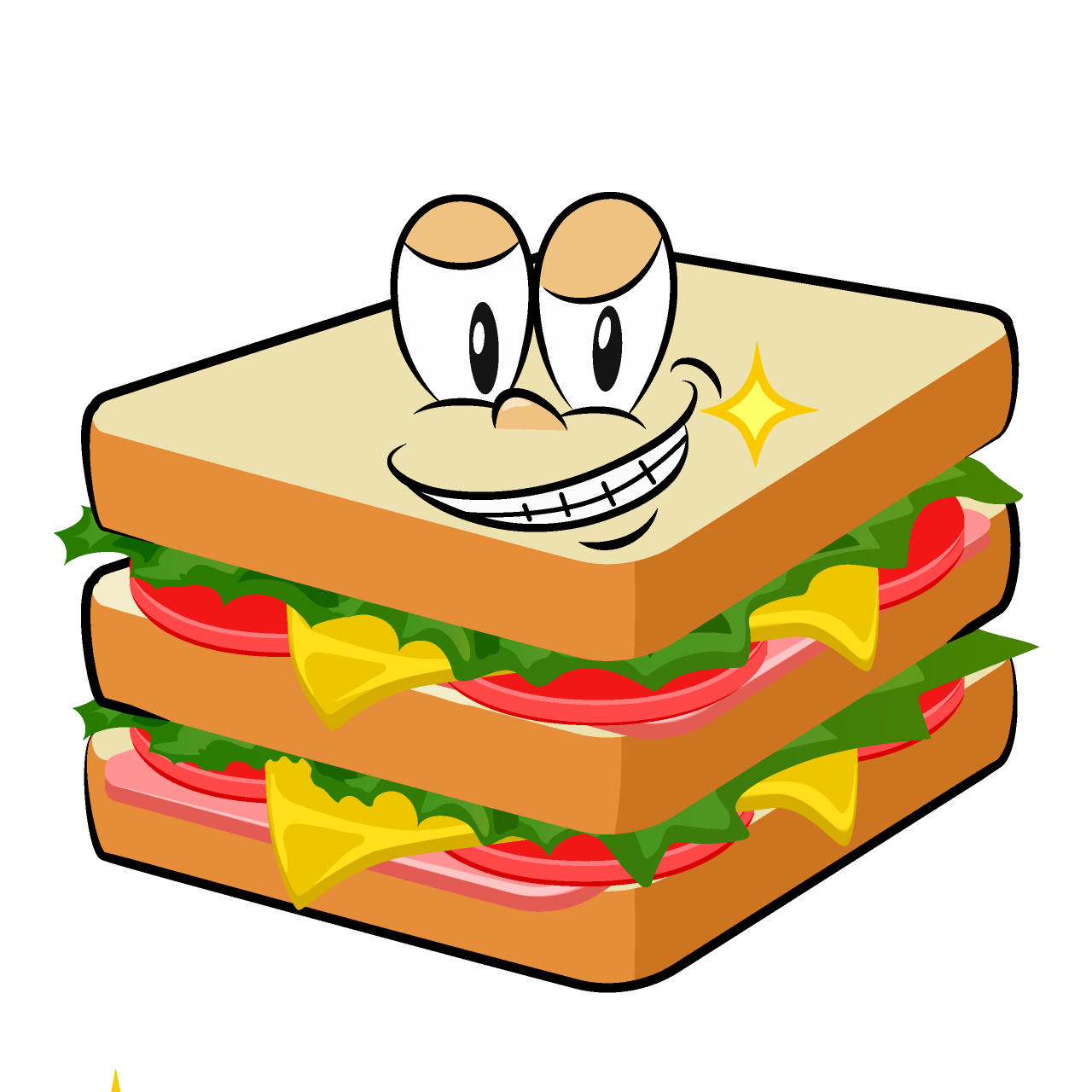 Grinning Sandwich