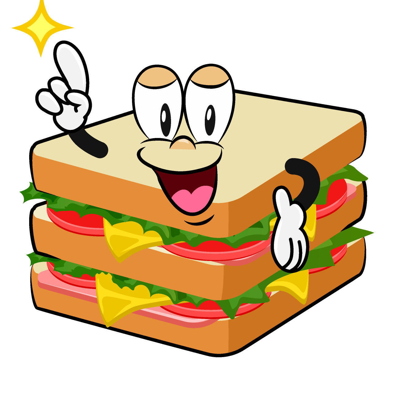 Posing Sandwich