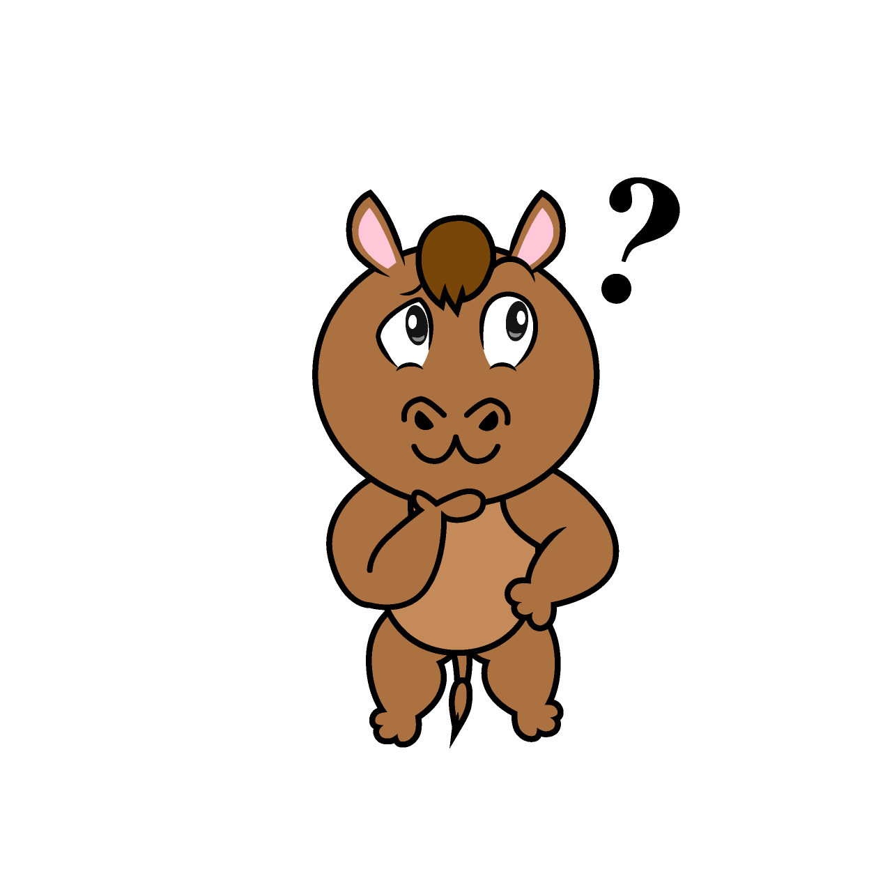 Caballo Pensando