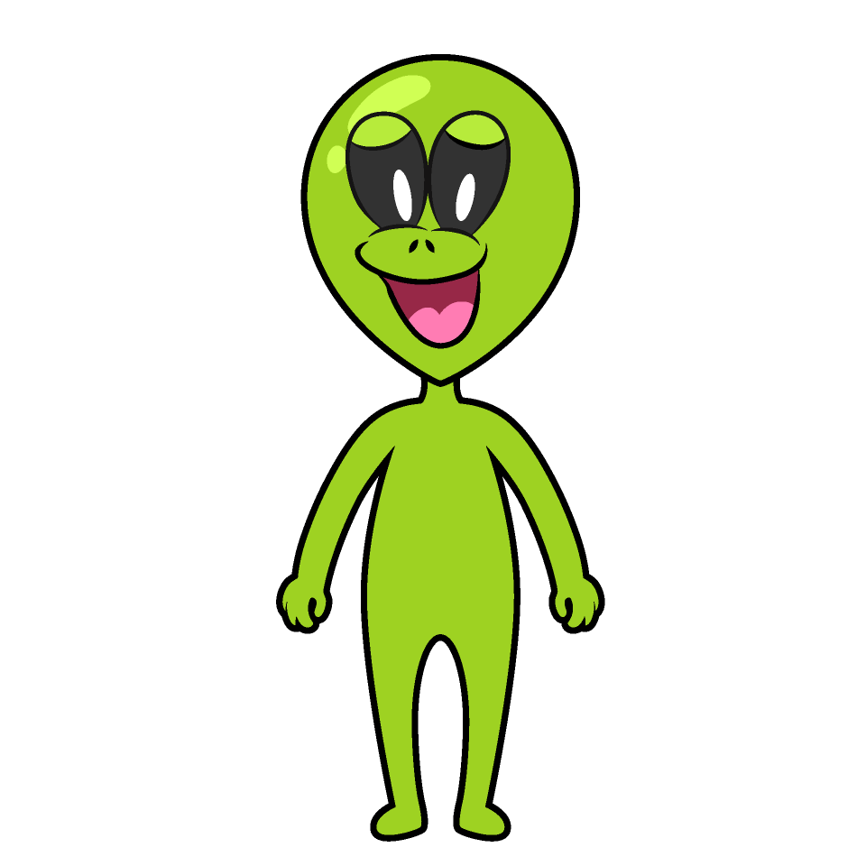 Smiling Alien