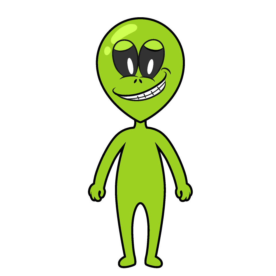 Grinning Alien