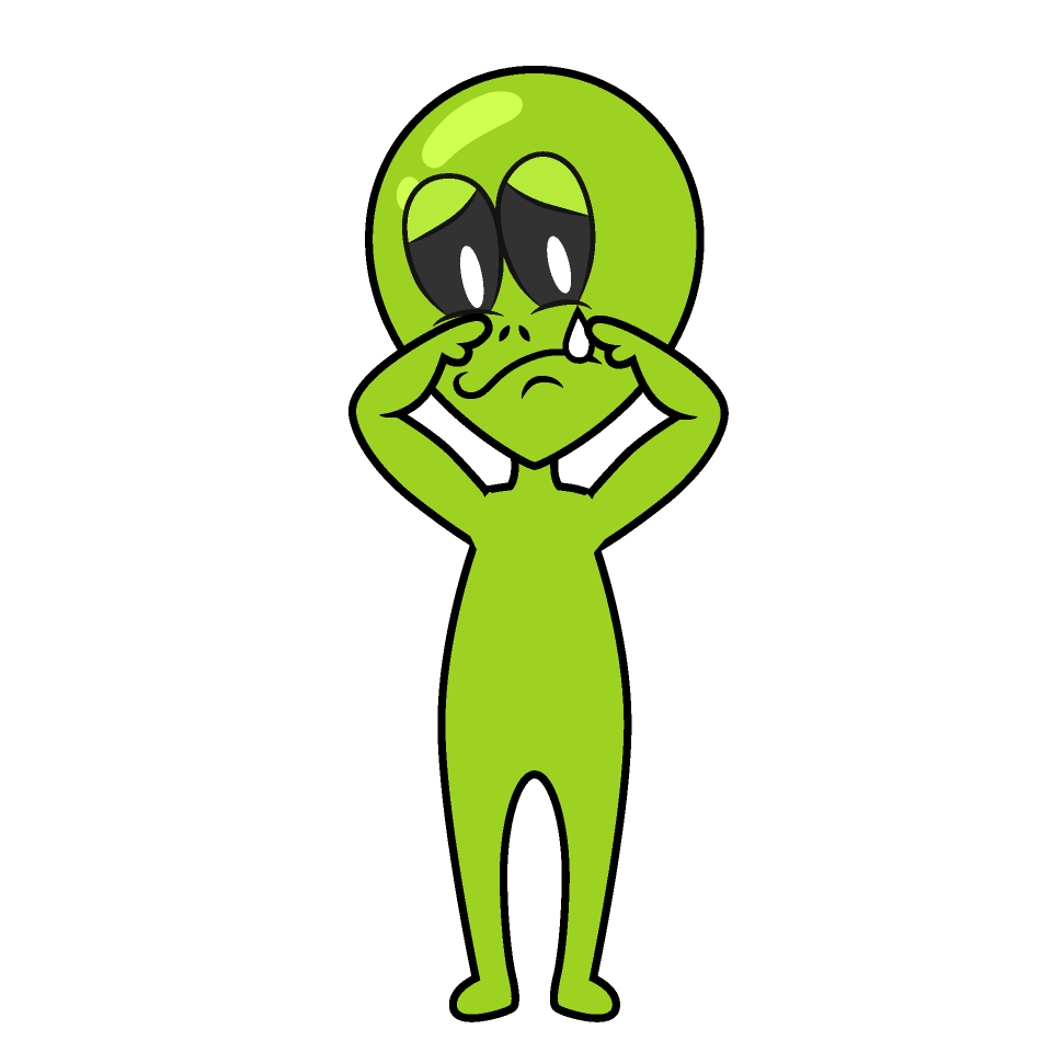 Sobbing Alien