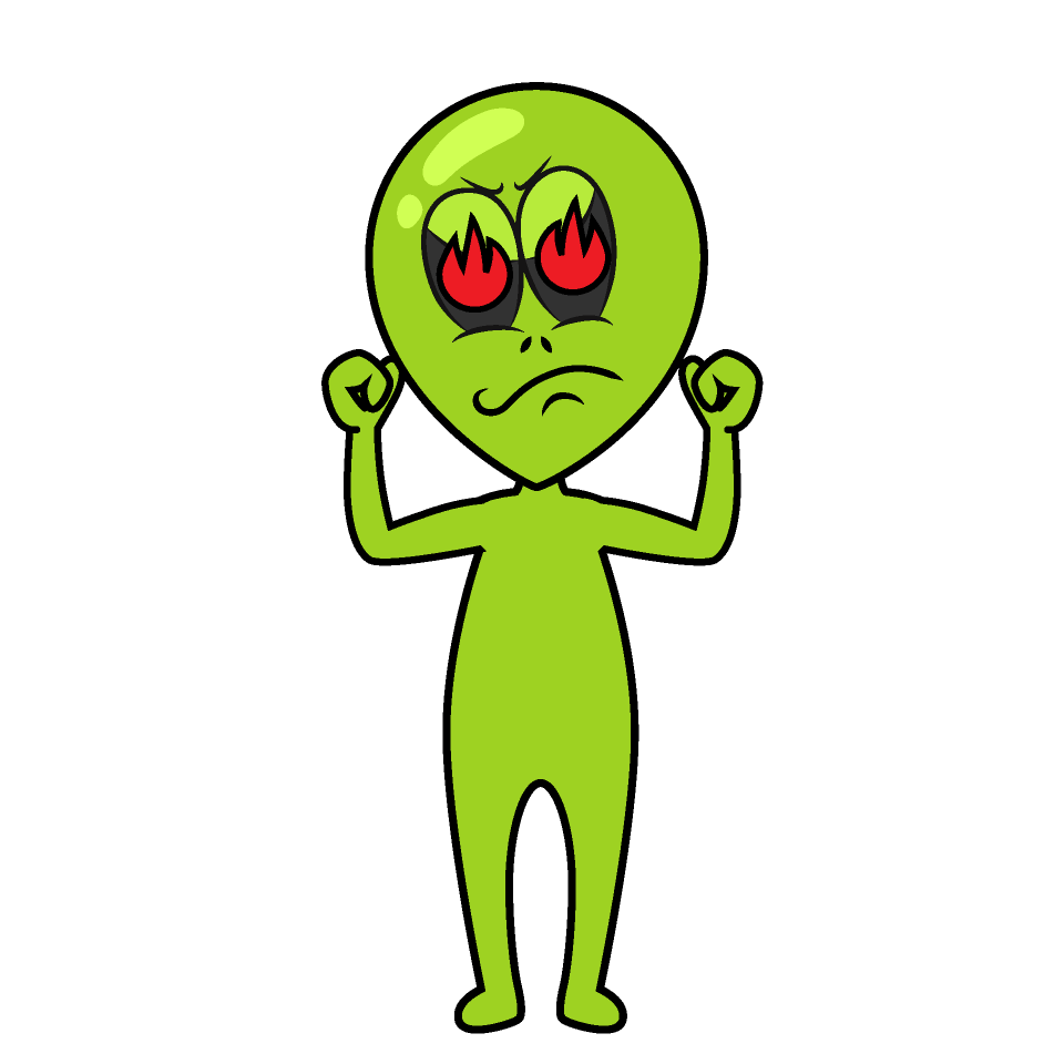 Burning Alien