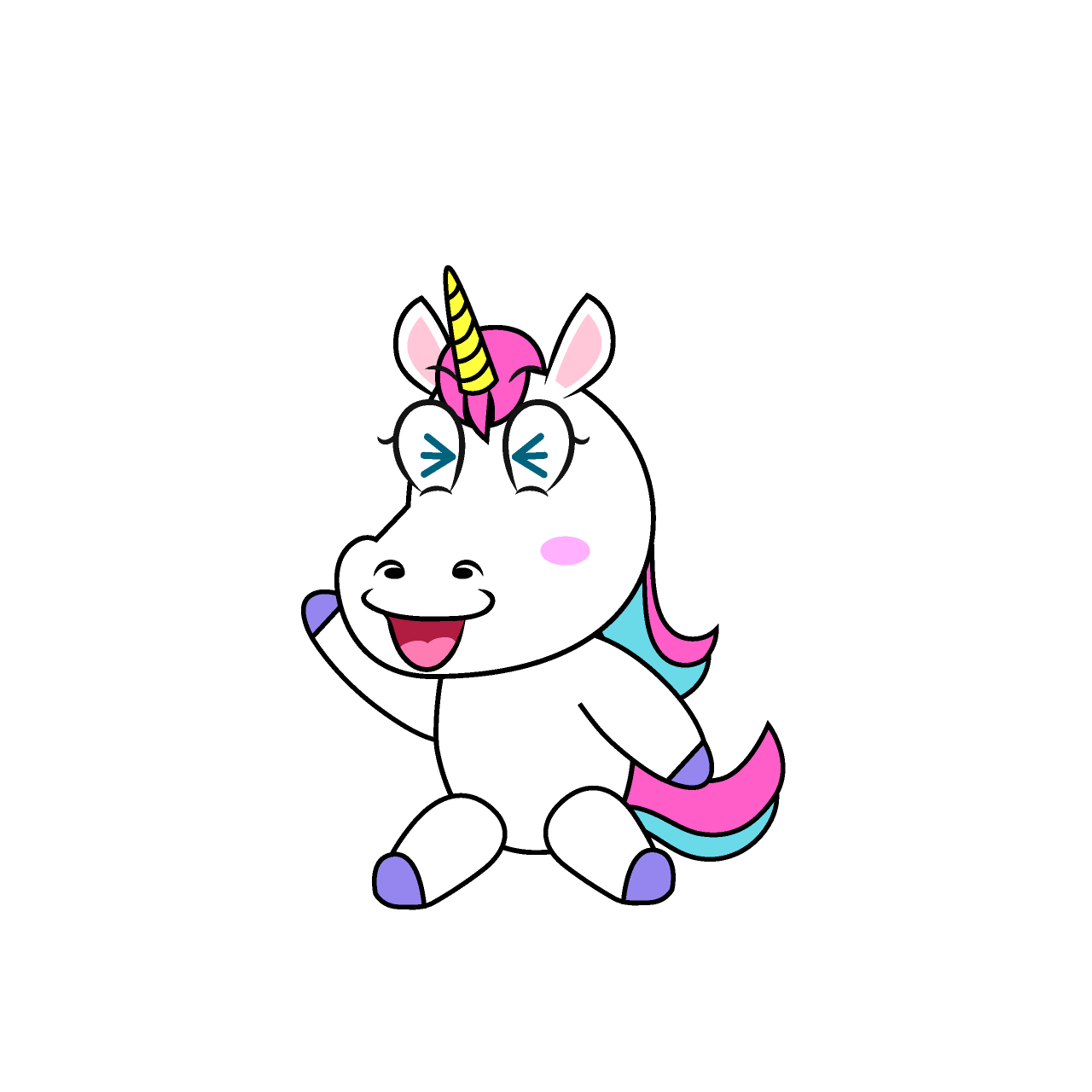 Laughing Unicorn