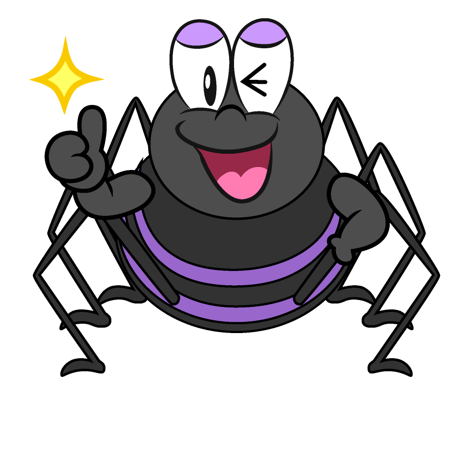 Thumbs up Spider
