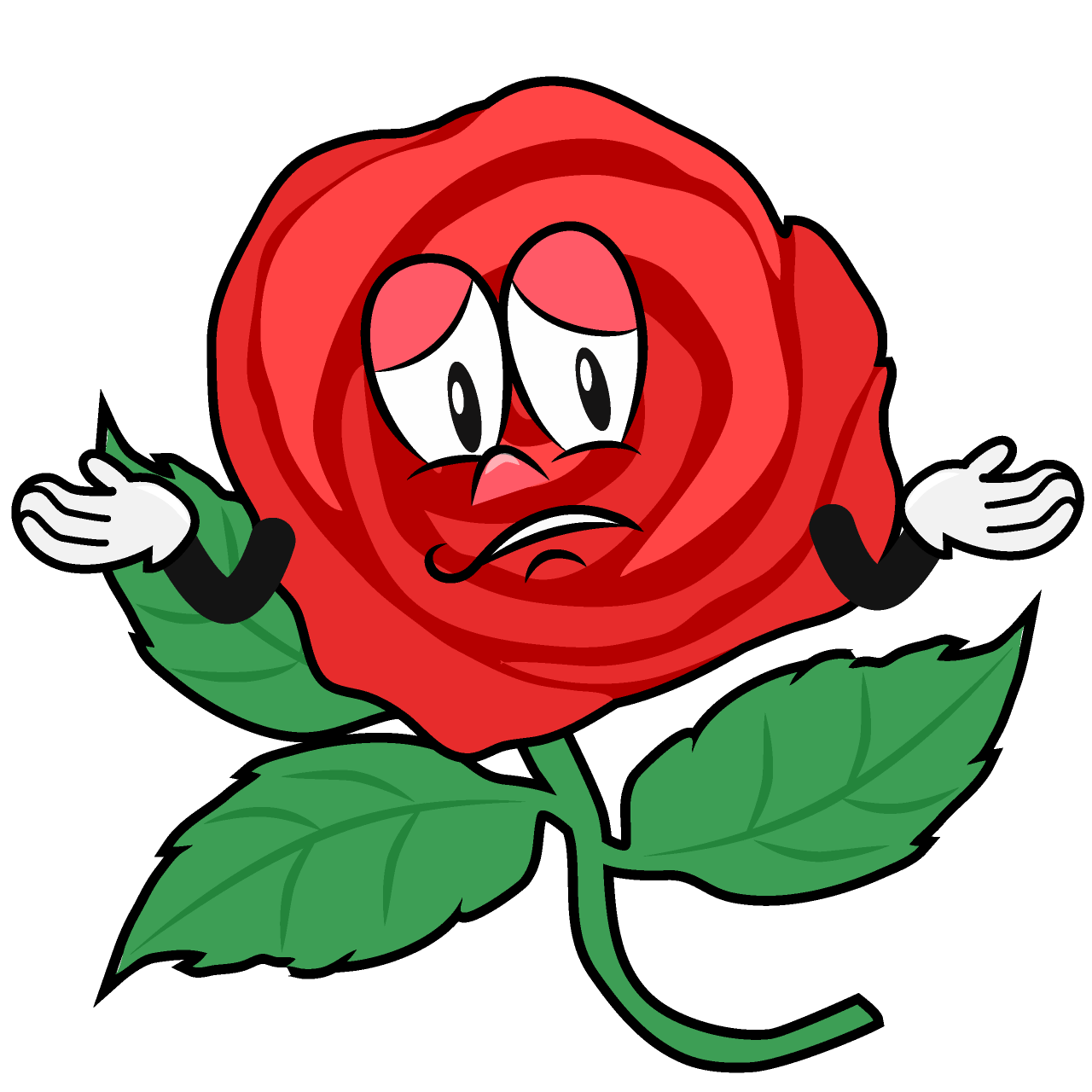 Rosa Preocupado