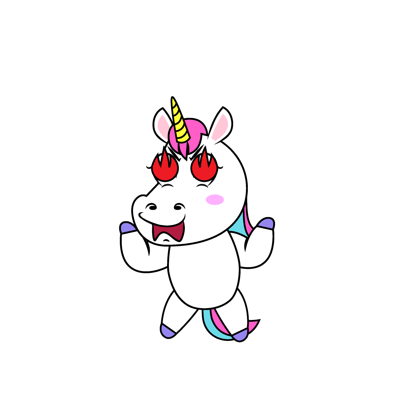 Enthusiastic Unicorn