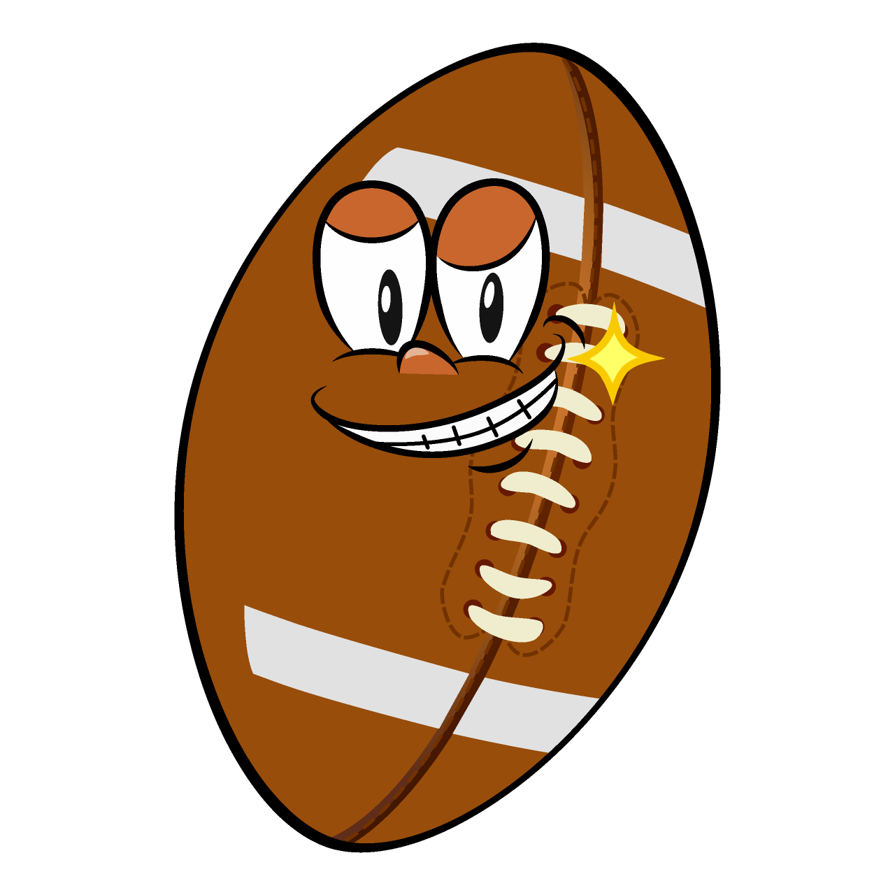 Grinning Football