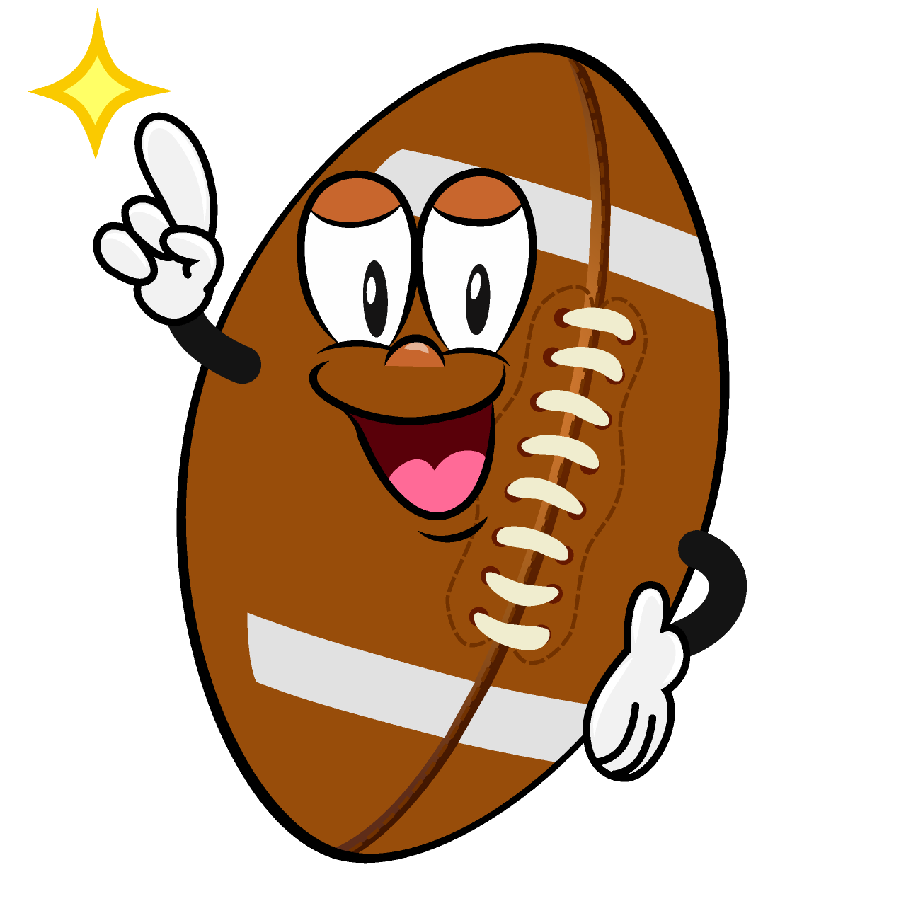 Posing Football