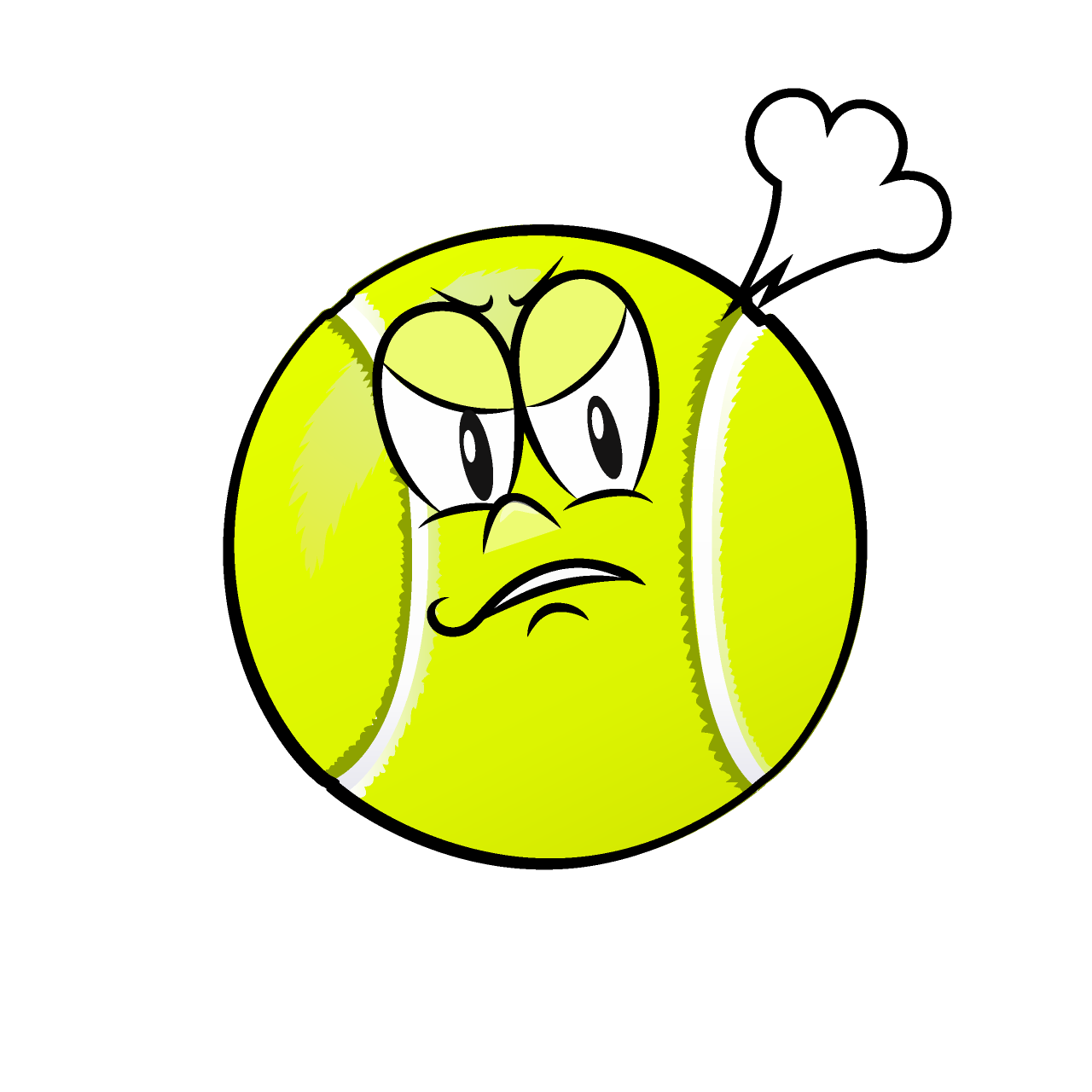 Angry Tennis Ball