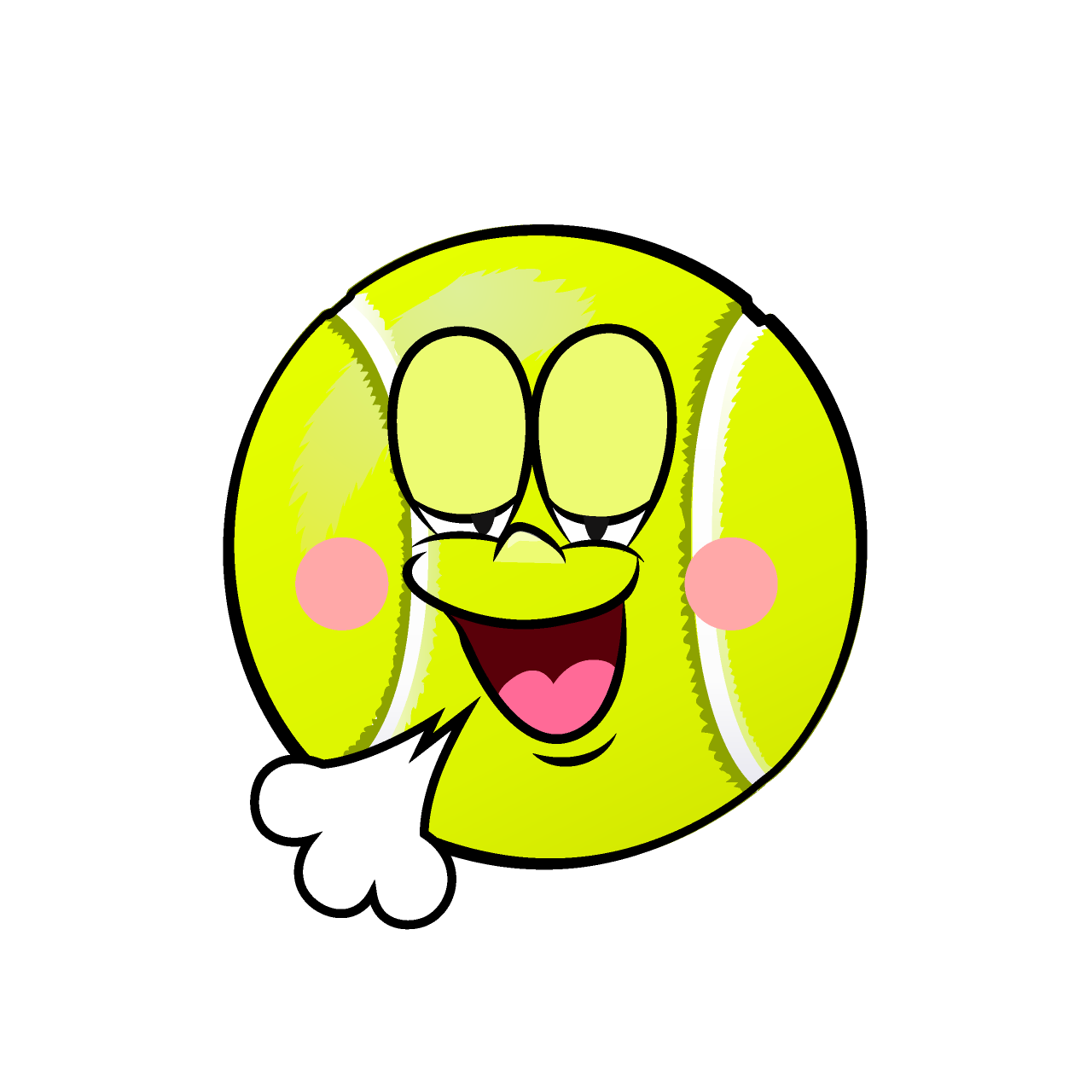 Relaxing Tennis Ball