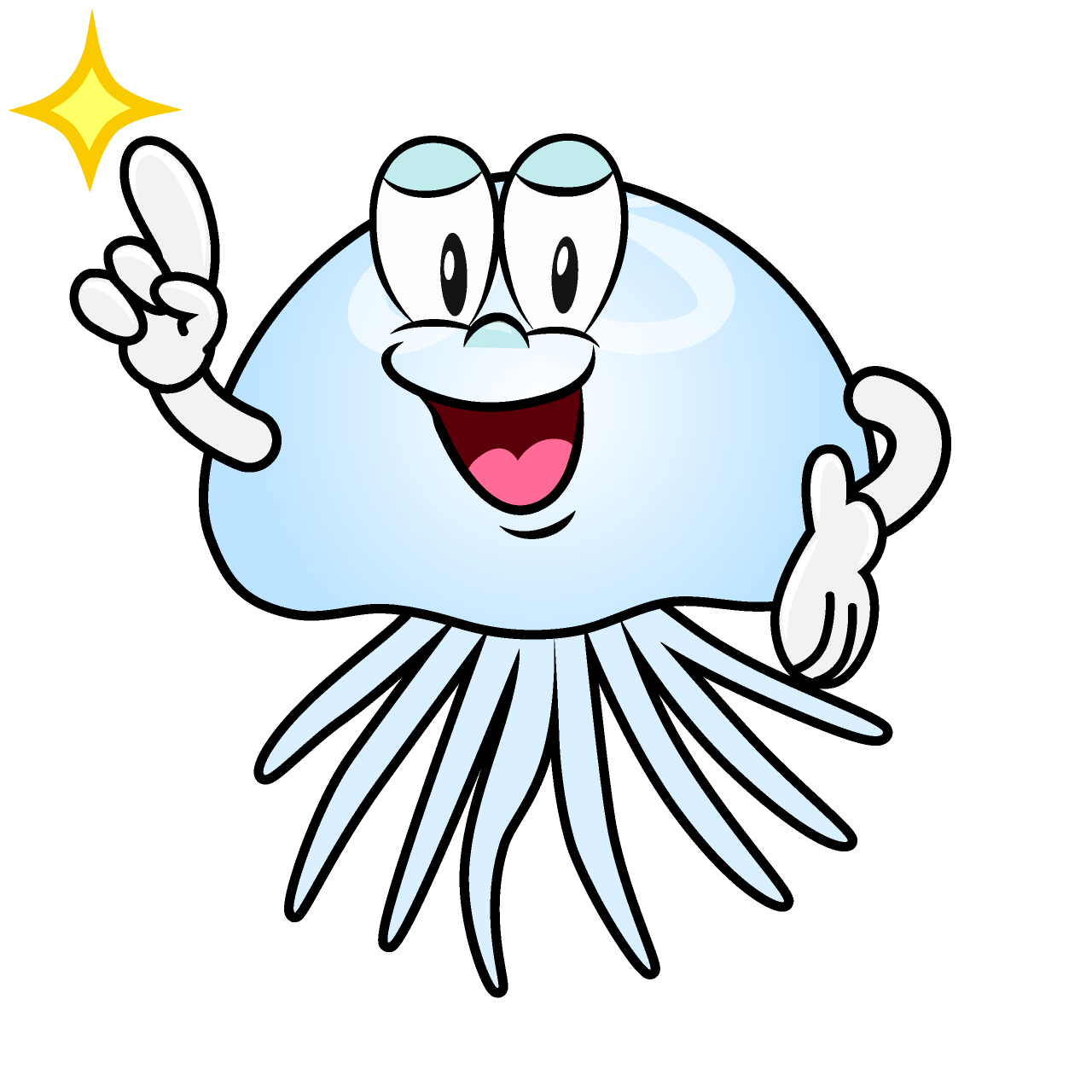 Posing Jellyfish