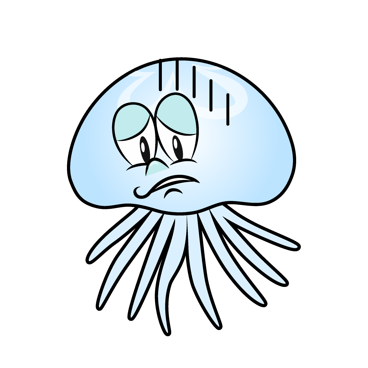 Depressed Jellyfish