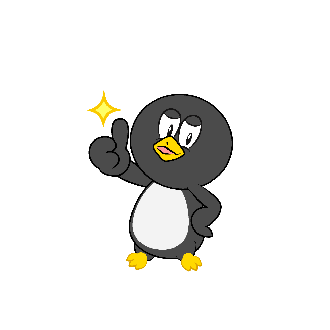Thumbs Up Penguin