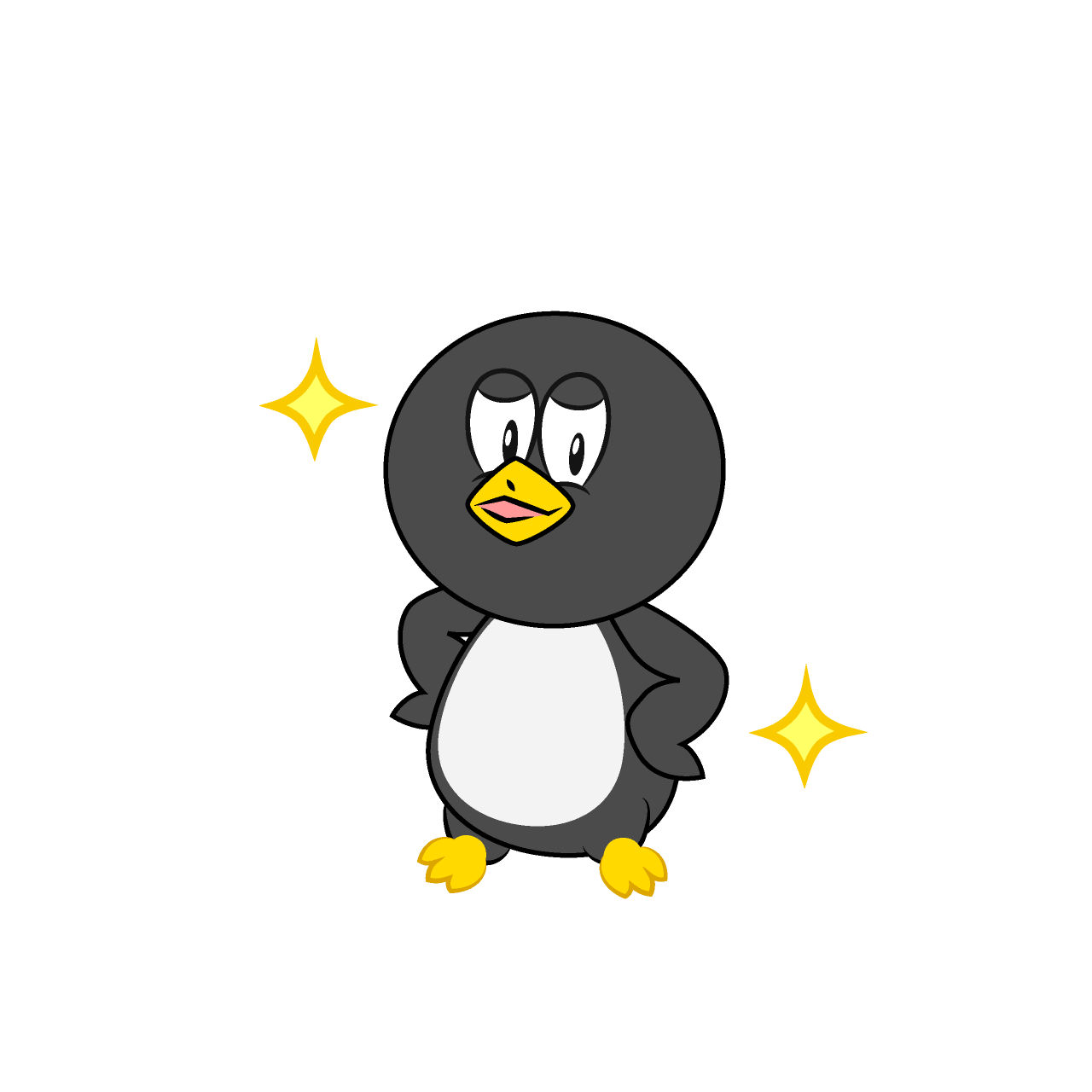 Glitter Penguin