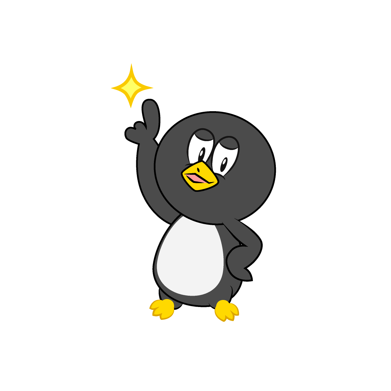 Posing Penguin