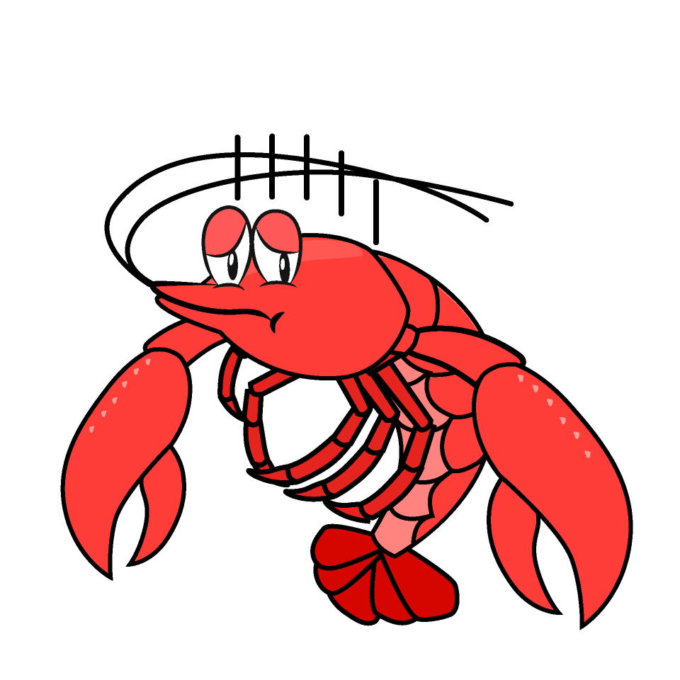 Depressed Lobster