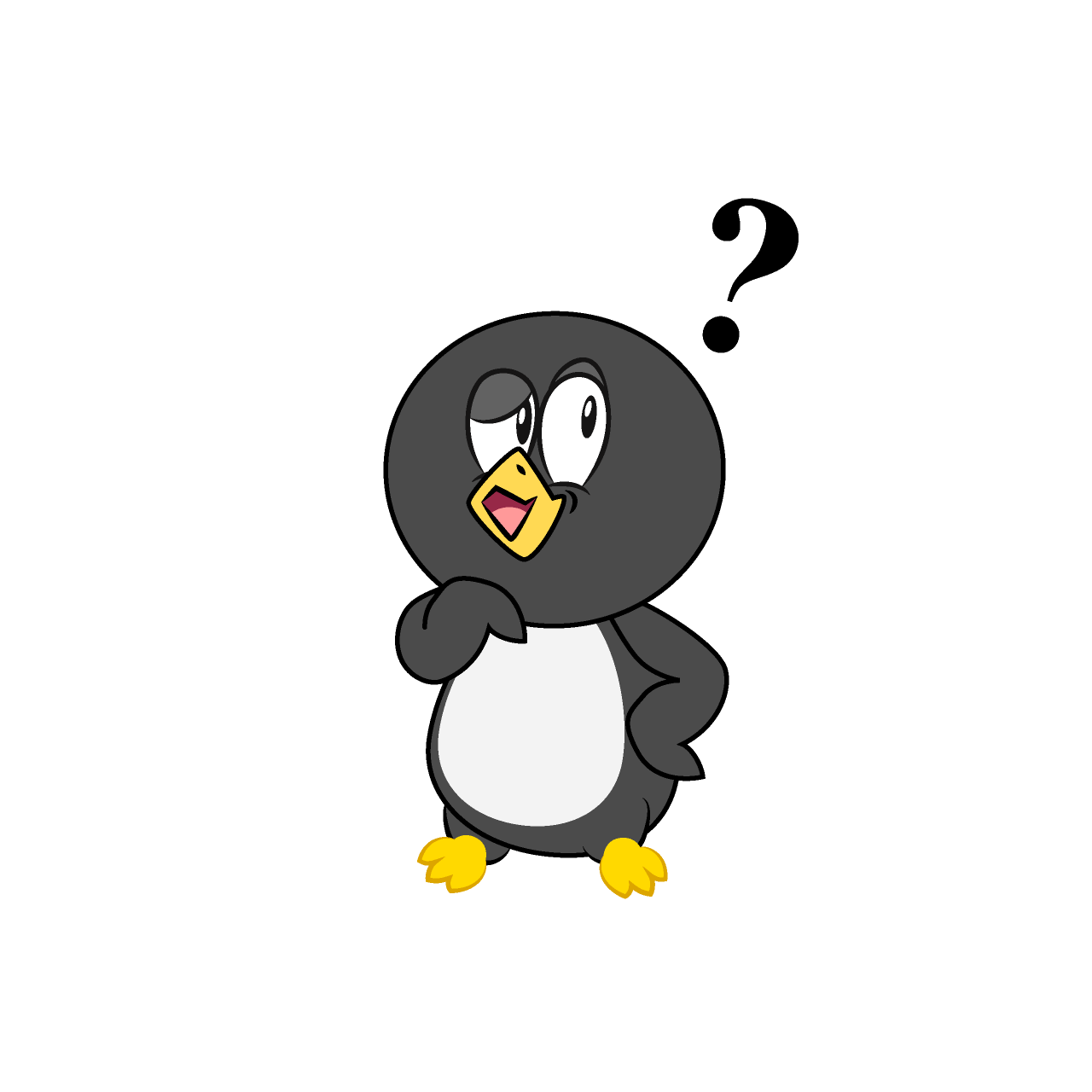 Thinking Penguin